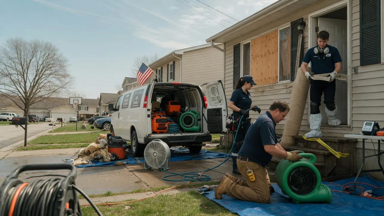 Water Damage Restoration in Combs, AR near me